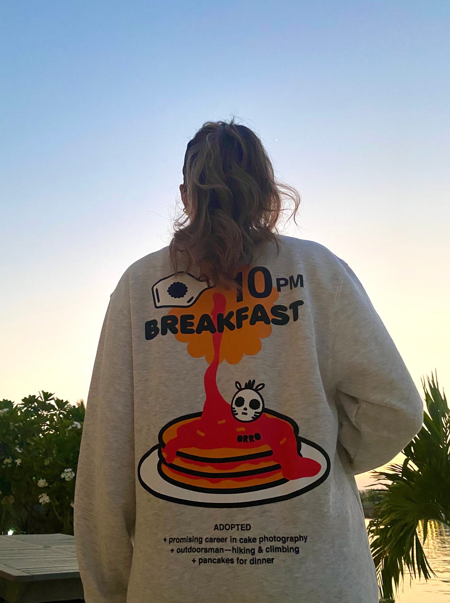 Orro Secret 10pm Pancake Crewneck - NOMS LIFE