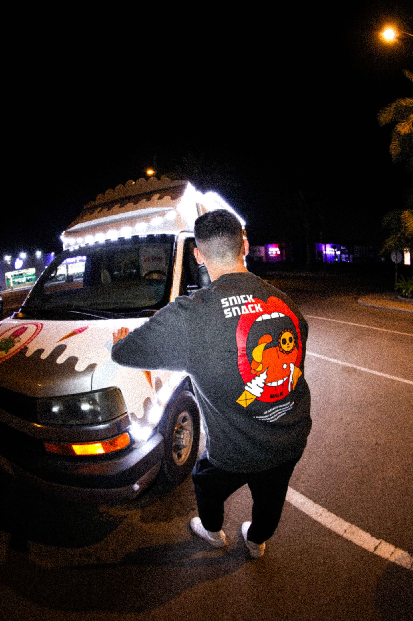 Malik Secret Snick Snack Crewneck - NOMS LIFE