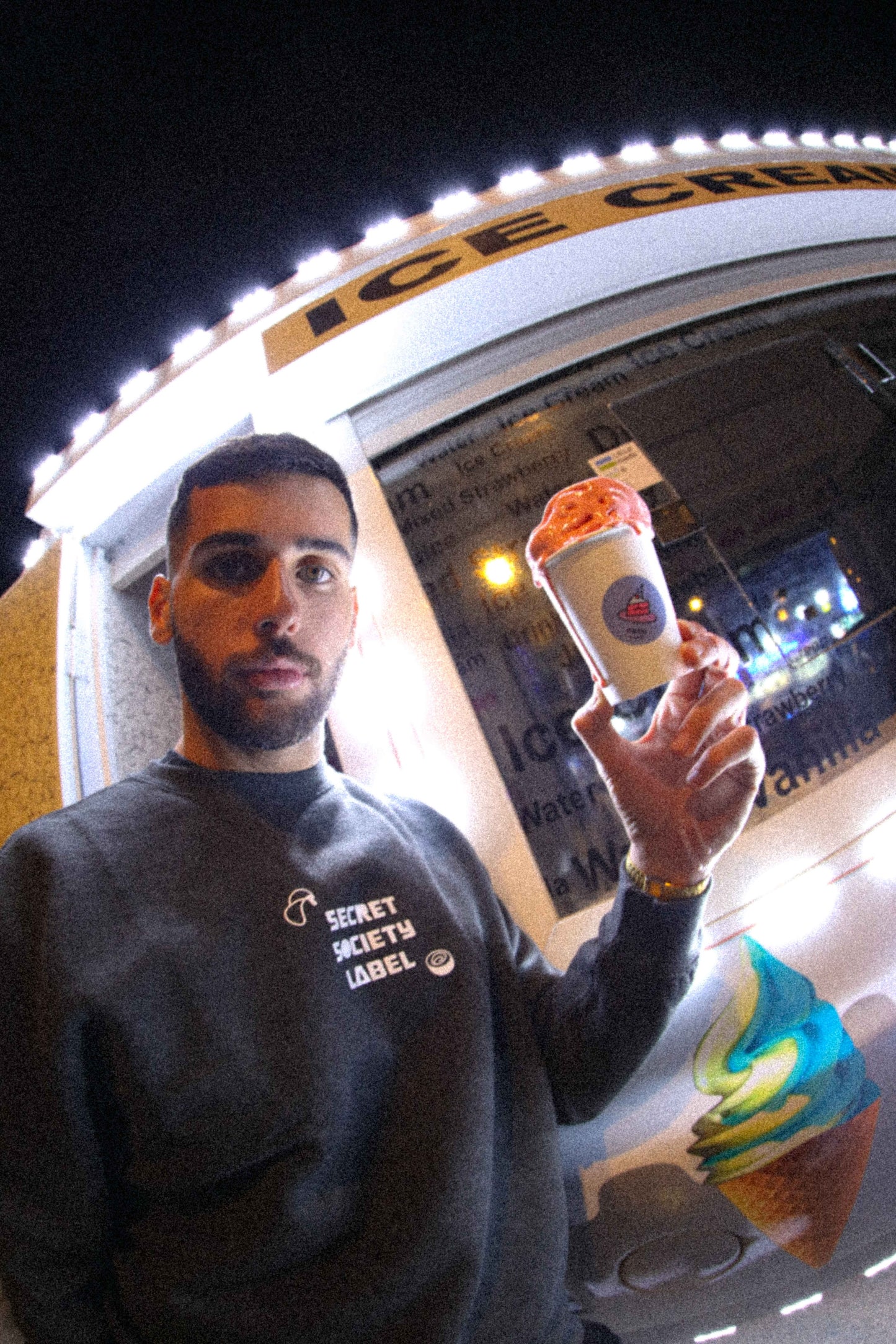 Malik Secret Snick Snack Crewneck - NOMS LIFE