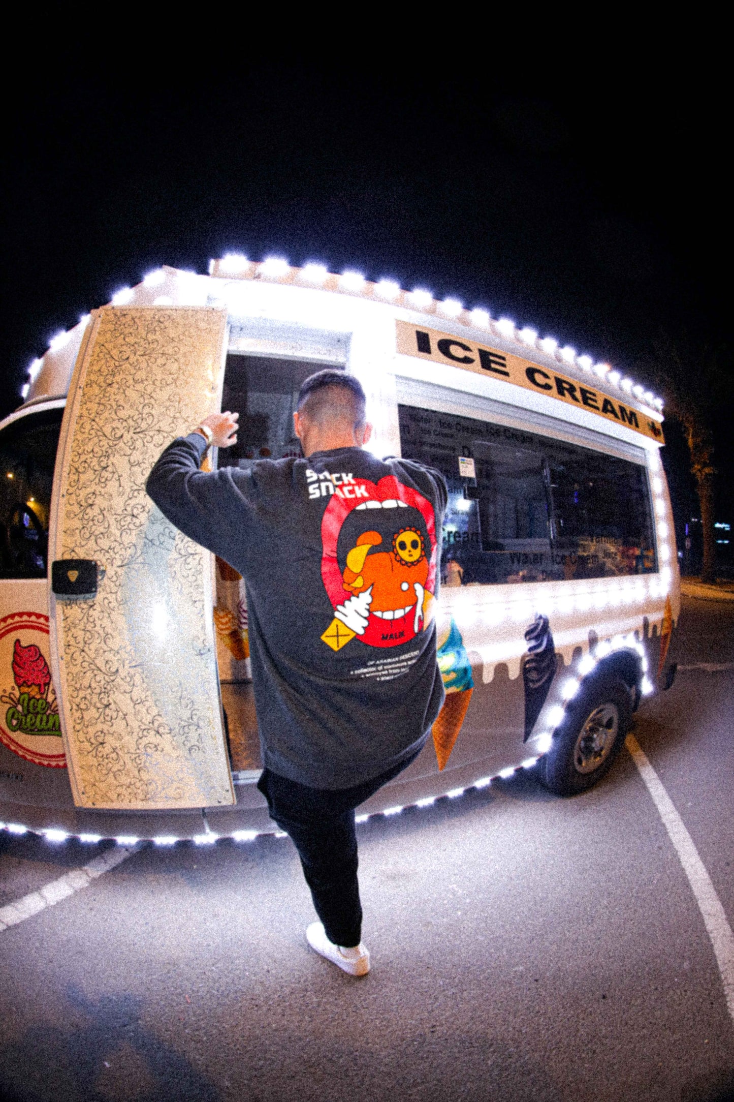 Malik Secret Snick Snack Crewneck - NOMS LIFE