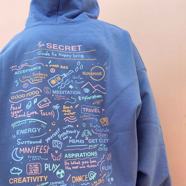 Secret to Happy Hoodie - NOMS LIFE