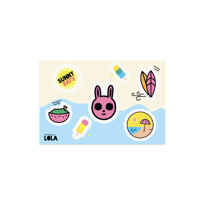 Noms Sticker Pack - NOMS LIFE