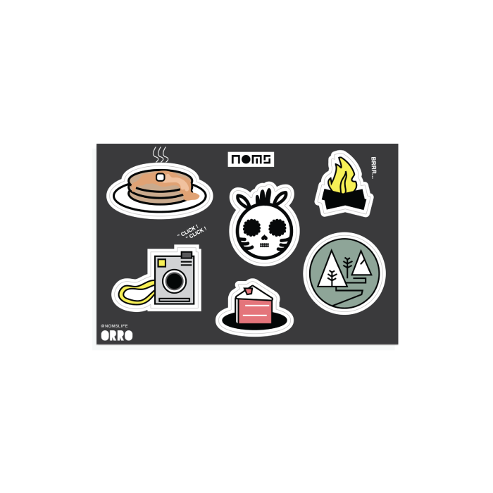 Noms Sticker Pack - NOMS LIFE