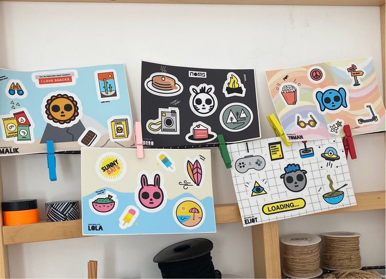 Noms Sticker Pack - NOMS LIFE