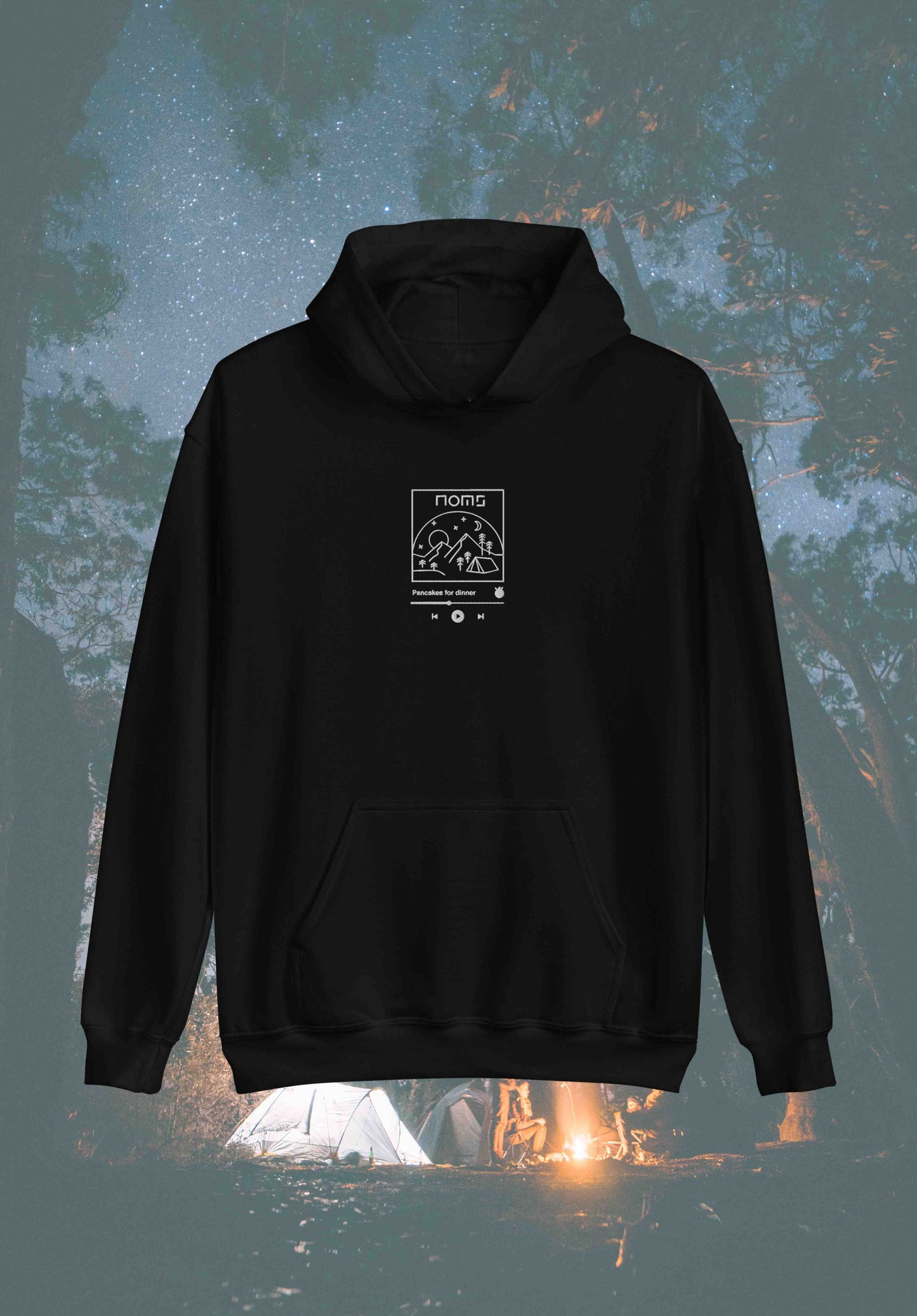 Pancakes for dinner Hoodie - NOMS LIFE