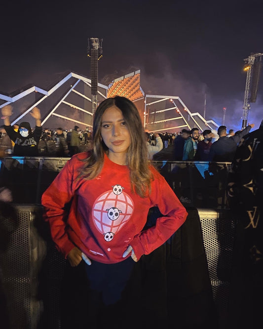 Kobe Rave Sweater [red] - NOMS LIFE