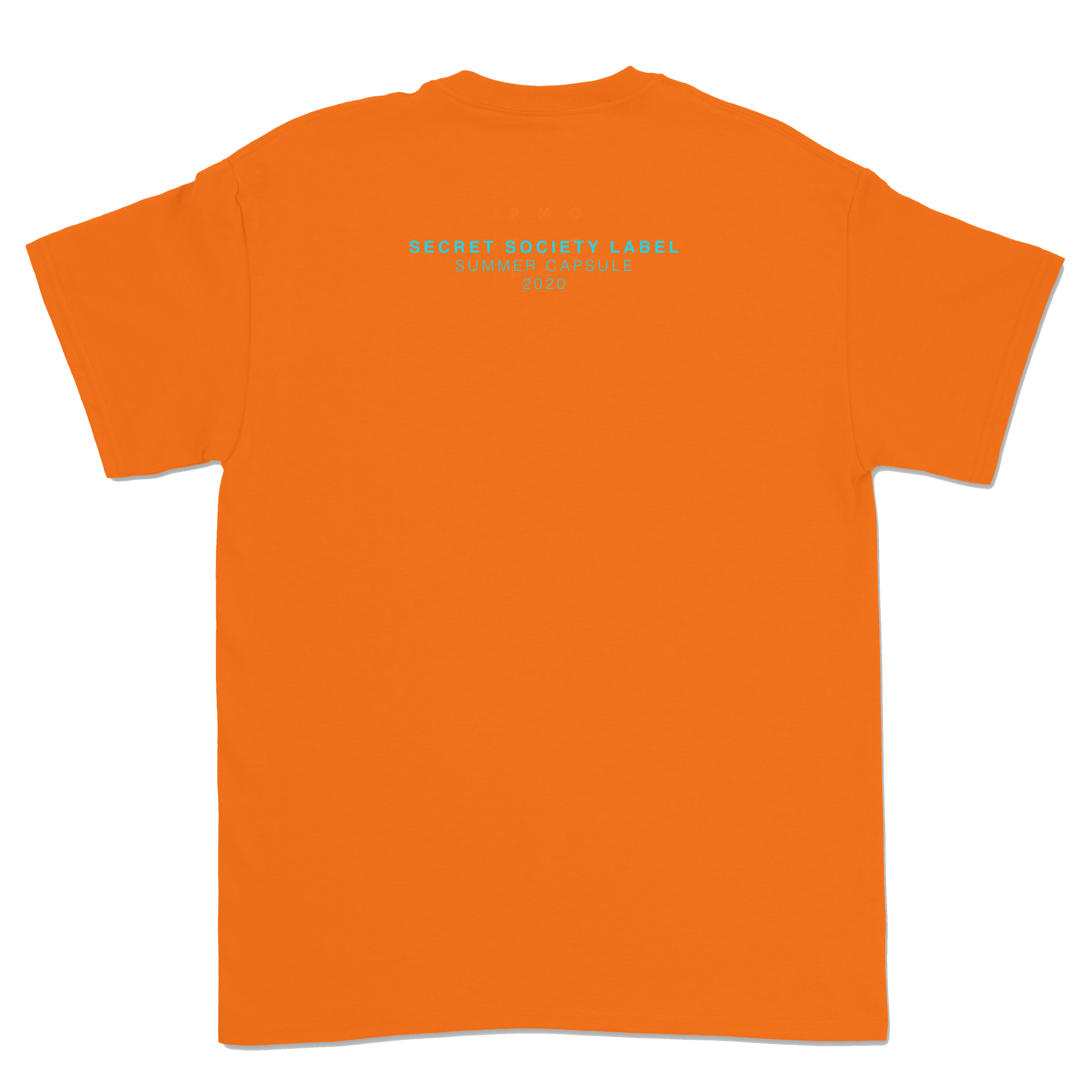 Secret Summer T-Shirt [Neon Orange] - NOMS LIFE