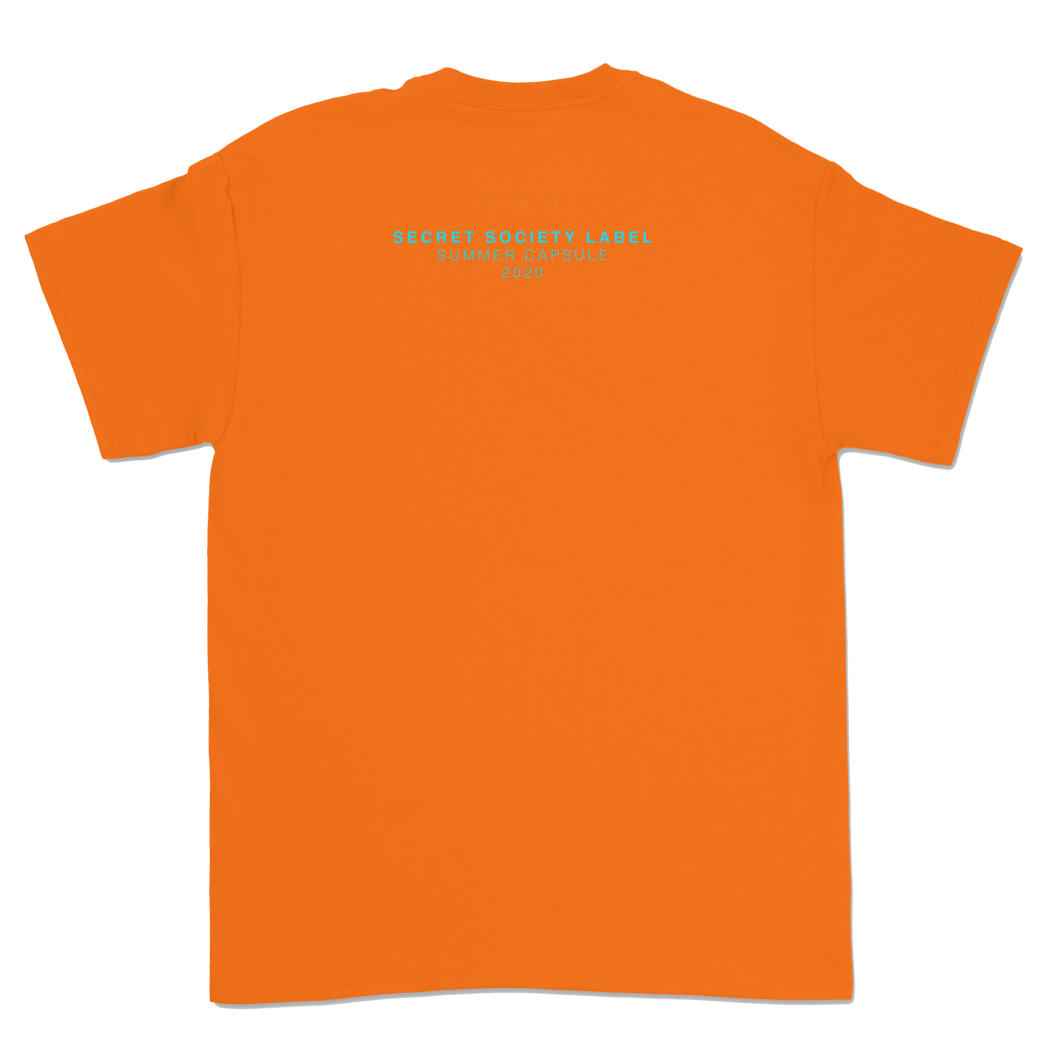 Secret Summer T-Shirt [Neon Orange] - NOMS LIFE
