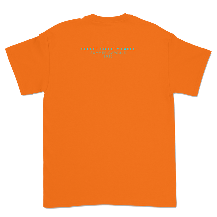 Secret Summer T-Shirt [Neon Orange] - NOMS LIFE