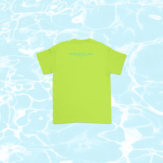 Secret Summer T-Shirt [Neon Green] - NOMS LIFE