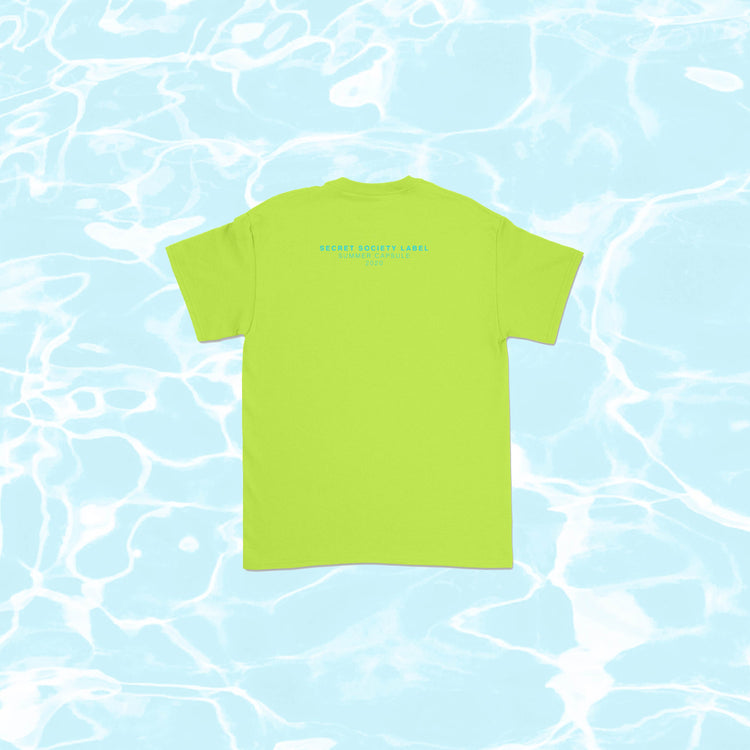 Secret Summer T-Shirt [Neon Green] - NOMS LIFE