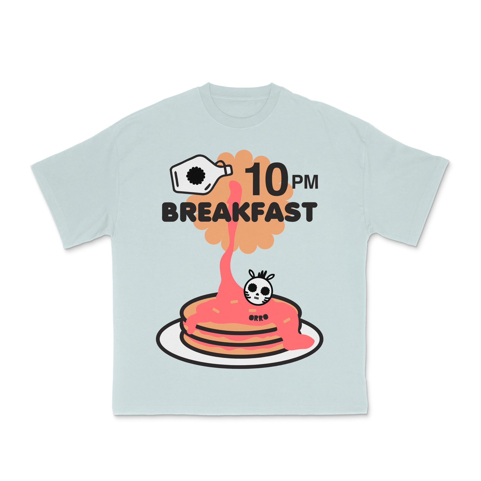 Orro ‘s Pancakes Acid Wash T-shirt - NOMS LIFE