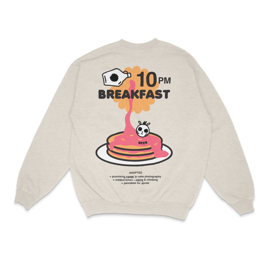 Orro Secret 10pm Pancake Crewneck - NOMS LIFE