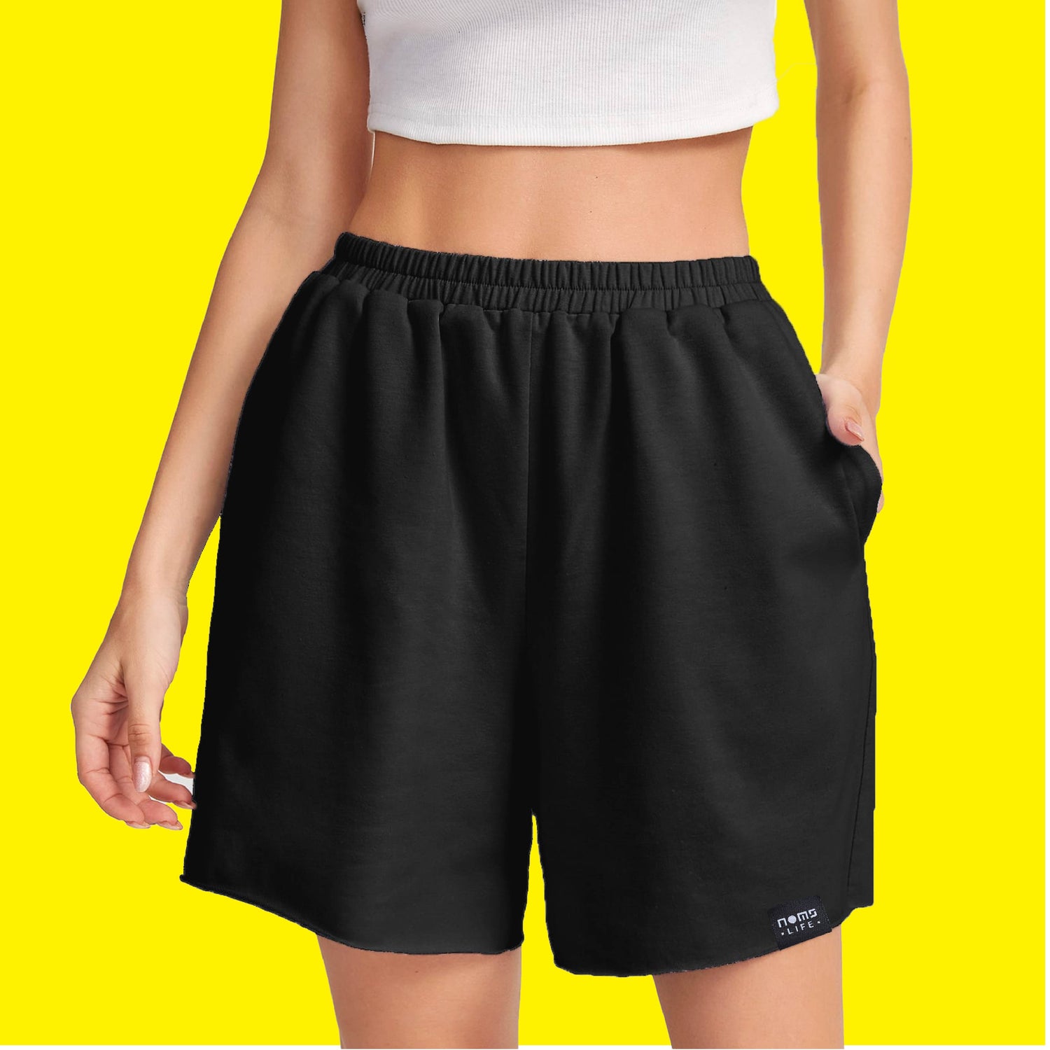 Lounge Shorts [black] - NOMS LIFE