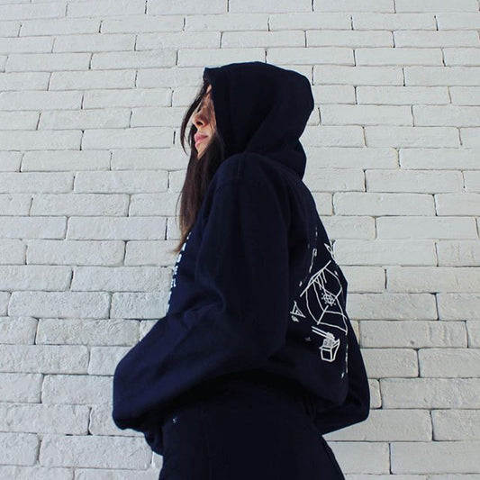 Noir Story Hoodie - NOMS LIFE