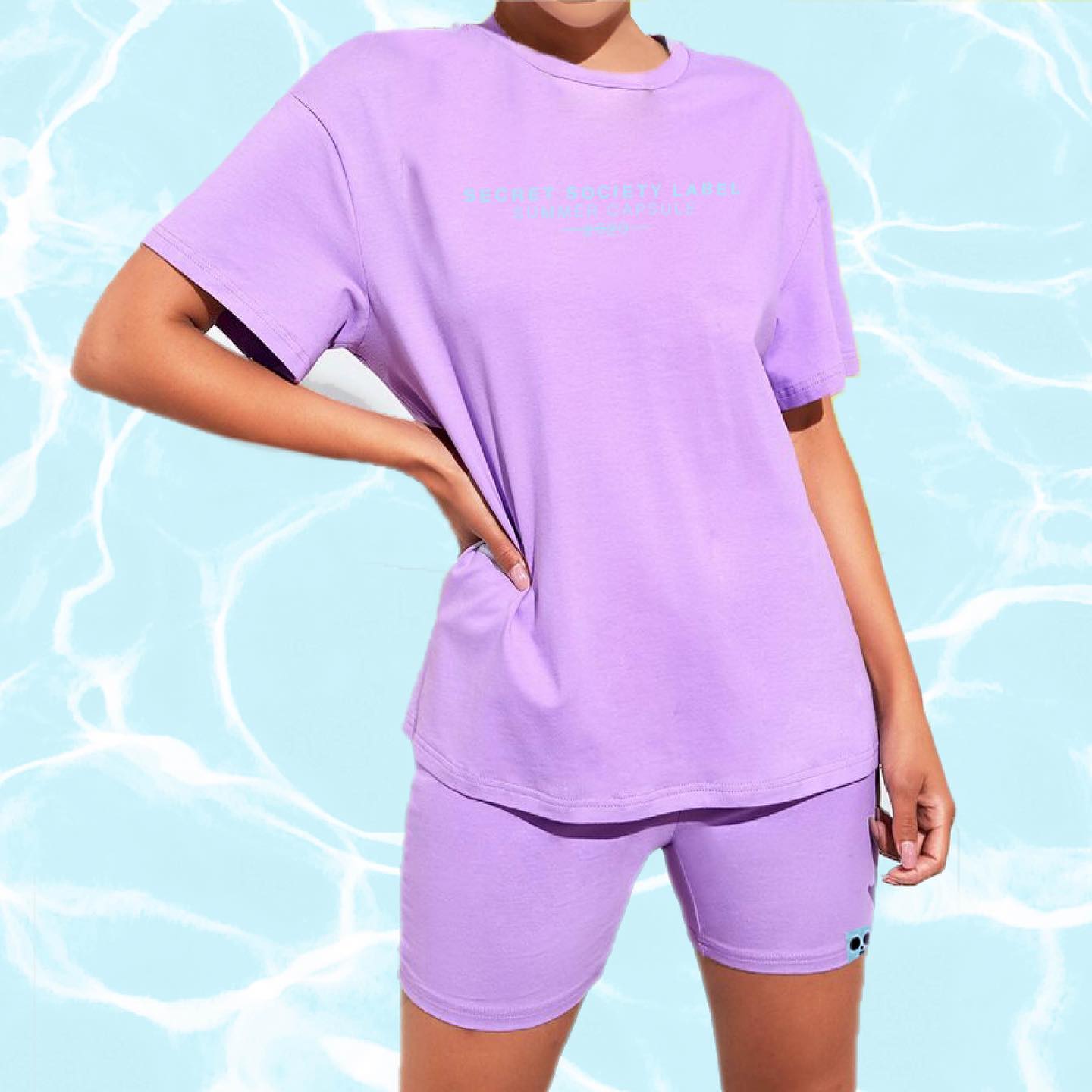 Loungewear Set [Lilac] - NOMS LIFE