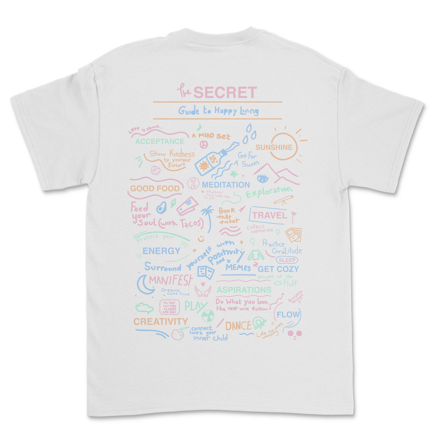 Secret to Happy T-shirt - NOMS LIFE
