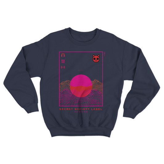 Kii Beats Sweater [navy] - NOMS LIFE