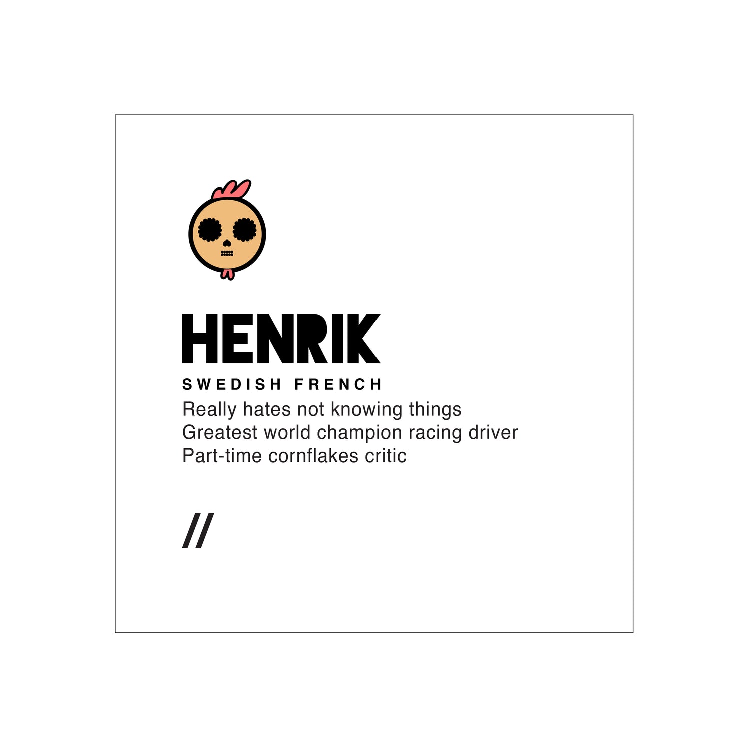 Henrik [I-D Sleeve] T-Shirt - NOMS LIFE