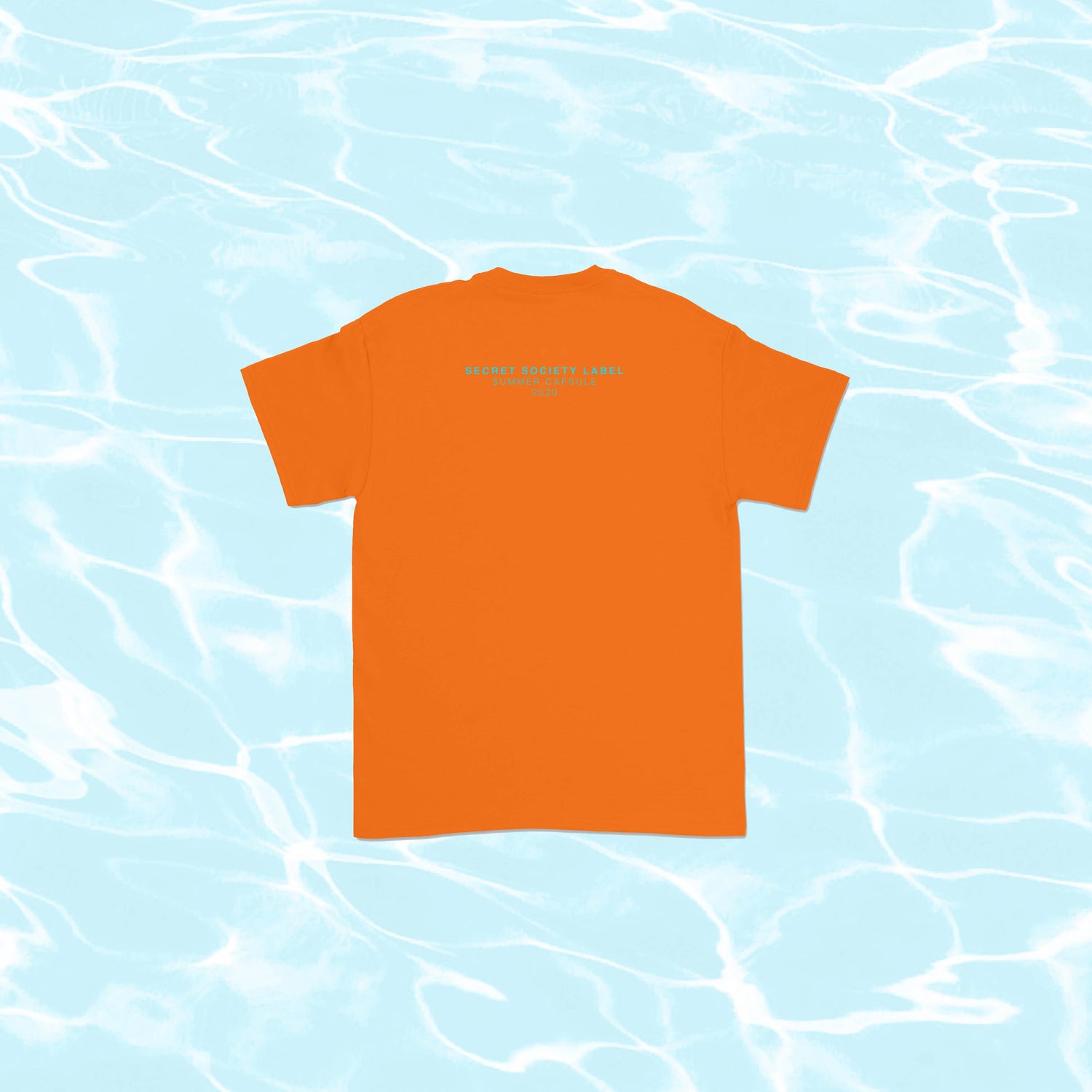 Secret Summer T-Shirt [Neon Orange] - NOMS LIFE